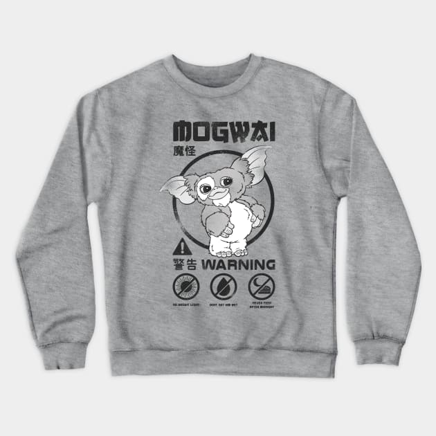 Mogwai Crewneck Sweatshirt by Vector-Planet